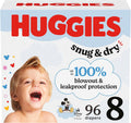 Huggies Size 8 Diapers Snug & Dry - Soft, Leak Protection