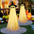 Halloween Light Up Ghost Kit 2Packs - Glowing Outdoor Ghost
