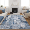 9x12 Boho Rug Washable Vintage Floral Area Rug - Soft, Non-Slip