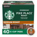Starbucks Pike Place K-Cup Pods (40 count) Energizing Medium Roast