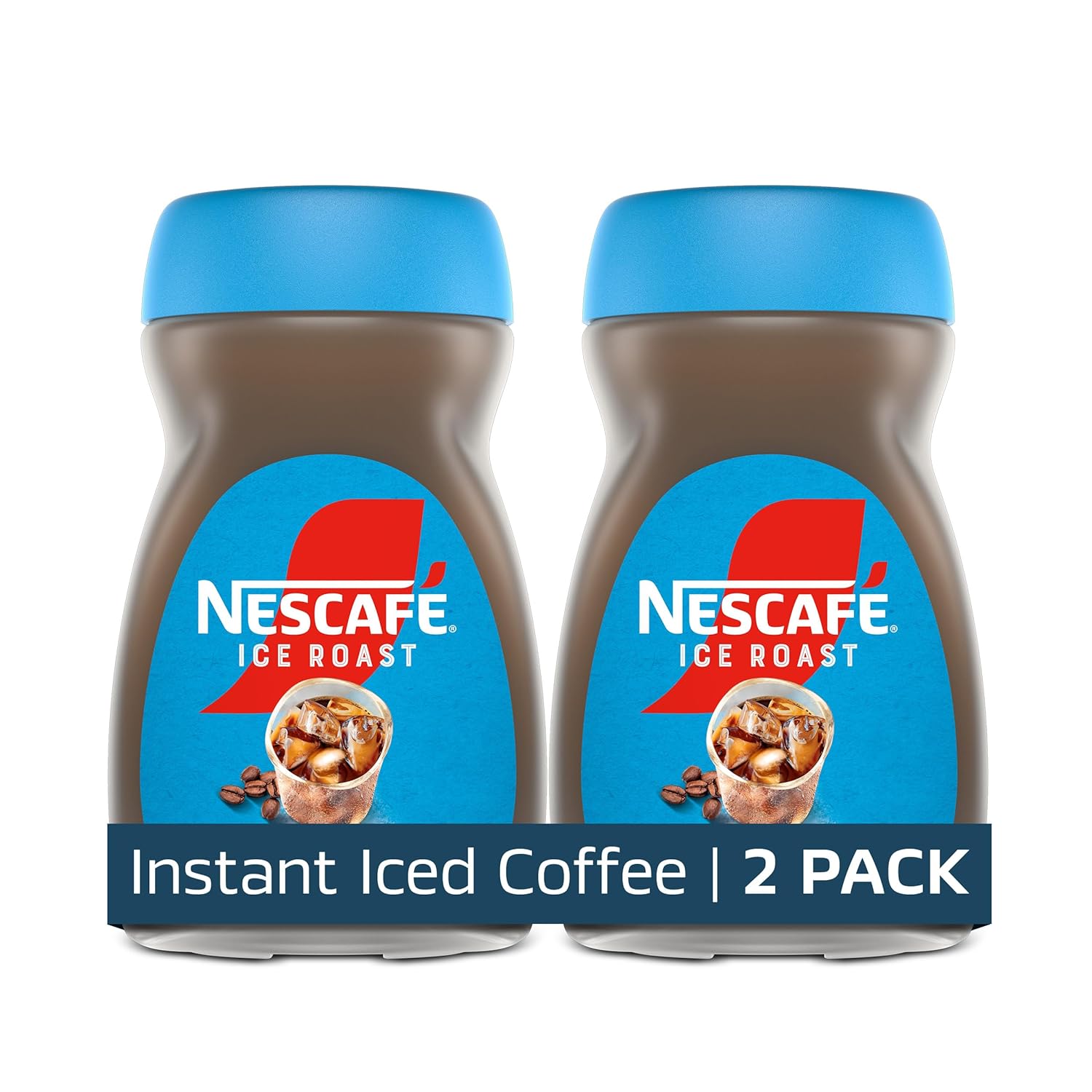 NESCAF Ice Roast: Instant Refreshment x2 Jars