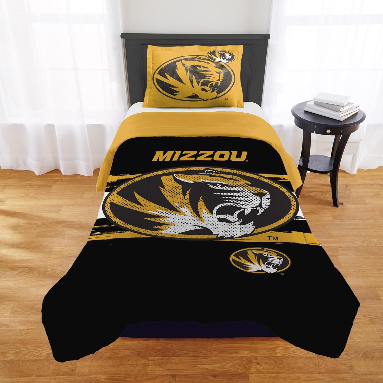 Missouri Tigers Comforter Set for Dorms, RVs & Game Day Decor