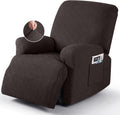 Extra Wide Recliner Chair Cover - Oversized Chocolate Fit