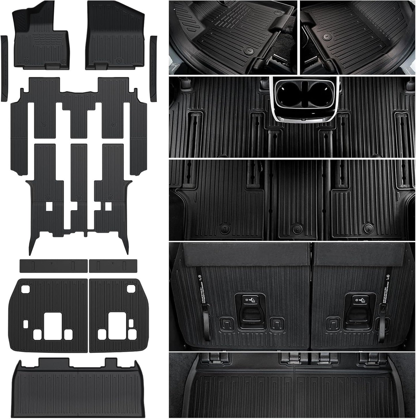 Custom Fit Floor Mats Set for 2022-2026 Kia Carnival Vehicles