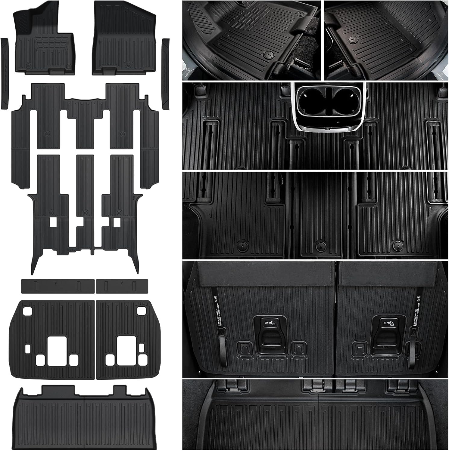 Custom Fit Floor Mats Set for 2022-2026 Kia Carnival Vehicles