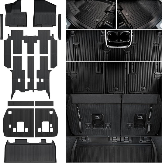 Custom Fit Floor Mats Set for 2022-2026 Kia Carnival Vehicles