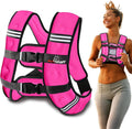 30 lb Weighted Vest for Running and Strength Training - Reflective
