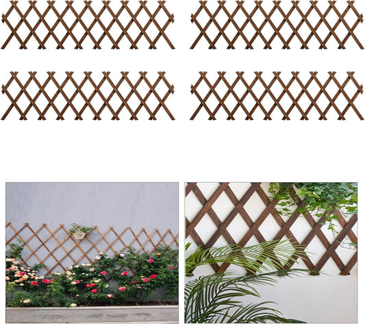 Expandable Garden Trellis for Climbing Plants - 4 PCS Set