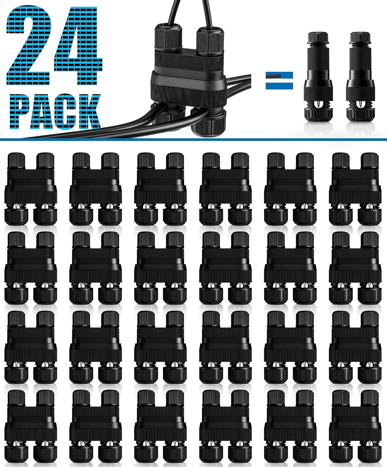 Fastlock2 Low Voltage Wire Connector for Landscape Lighting
