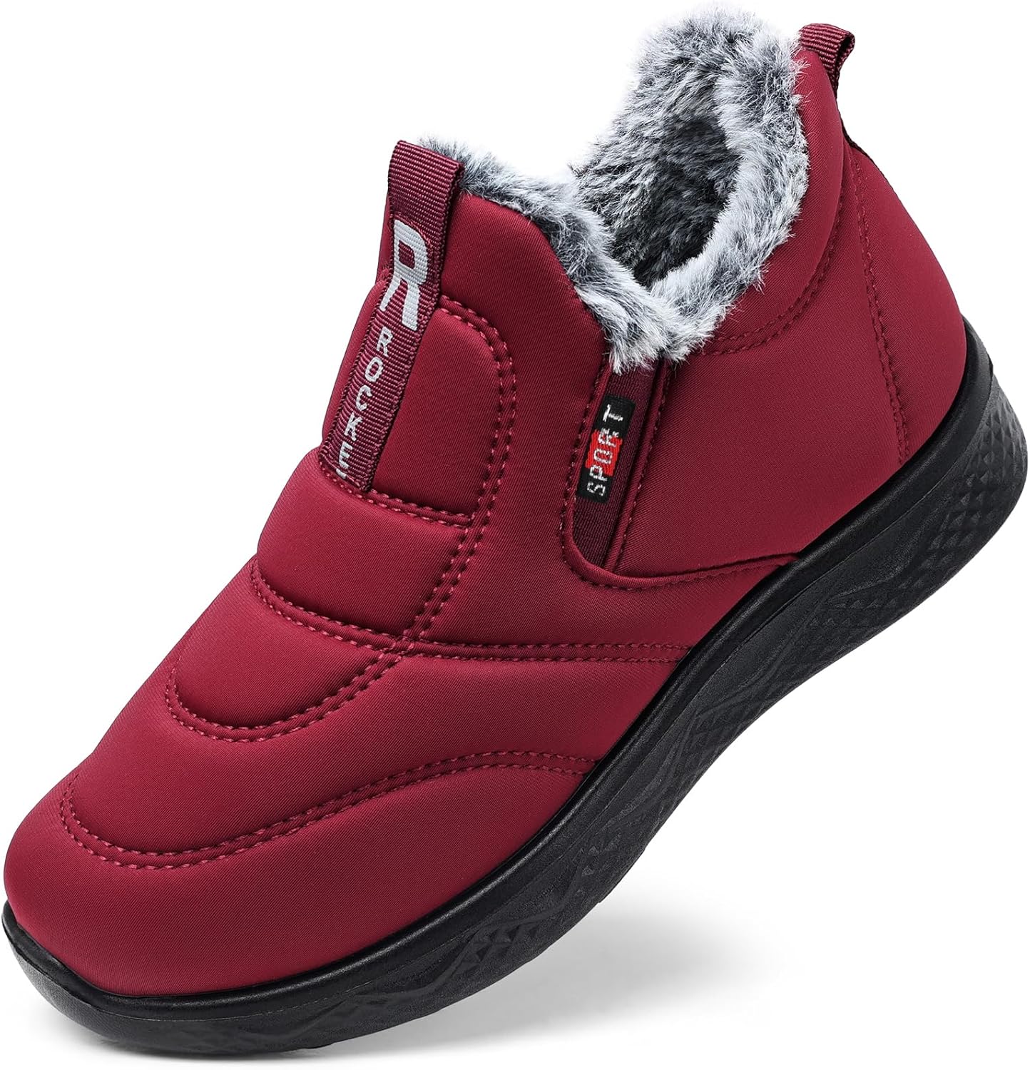 Womens Winter Snow Boots: Waterproof Insulated Fur Lined Comfort