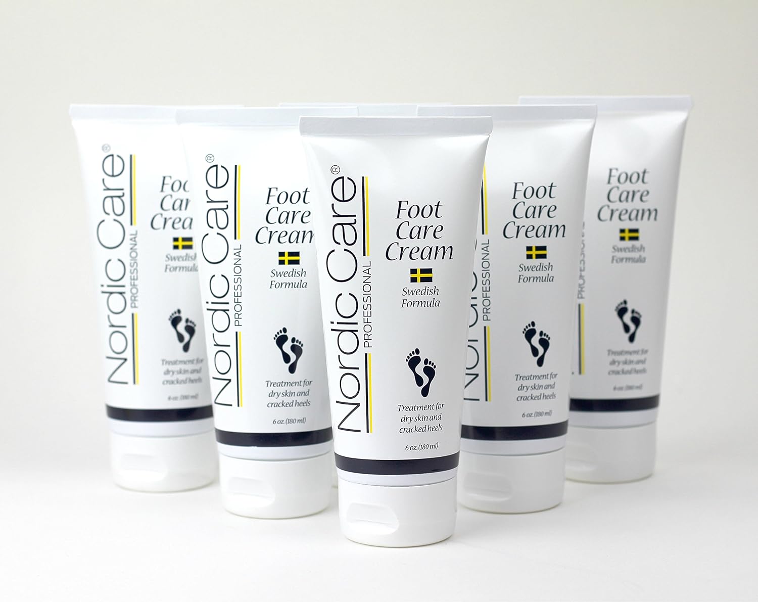 Nordic Care Foot Care Cream for Dry Cracked Heels - 12 Pack