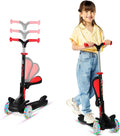3 Wheel Scooter for Kids with Foldable Seat and Adjustable Handlebar