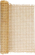 16 in x 5 ft Natural Rattan Cane Webbing - Open Mesh Roll for Caning