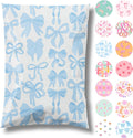 14.5x19 Designer Poly Mailer 100 Pack Blue Bows - Heavy Duty