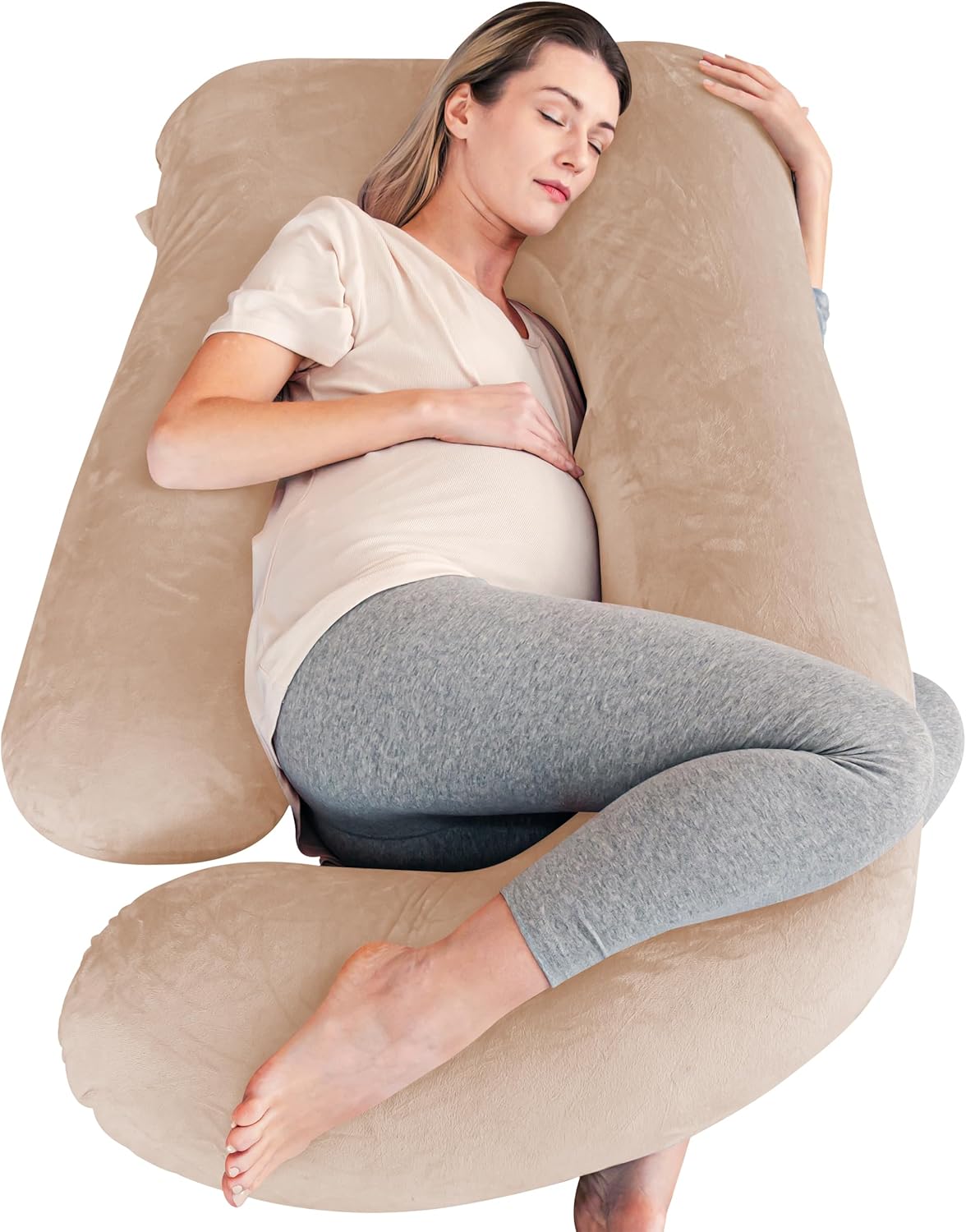 Cute Castle U-Shape Maternity Pillow for Ultimate Comfort