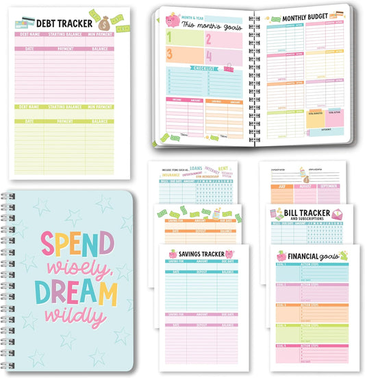 2025-2026 Colorful Budget Planner - Organize Finances