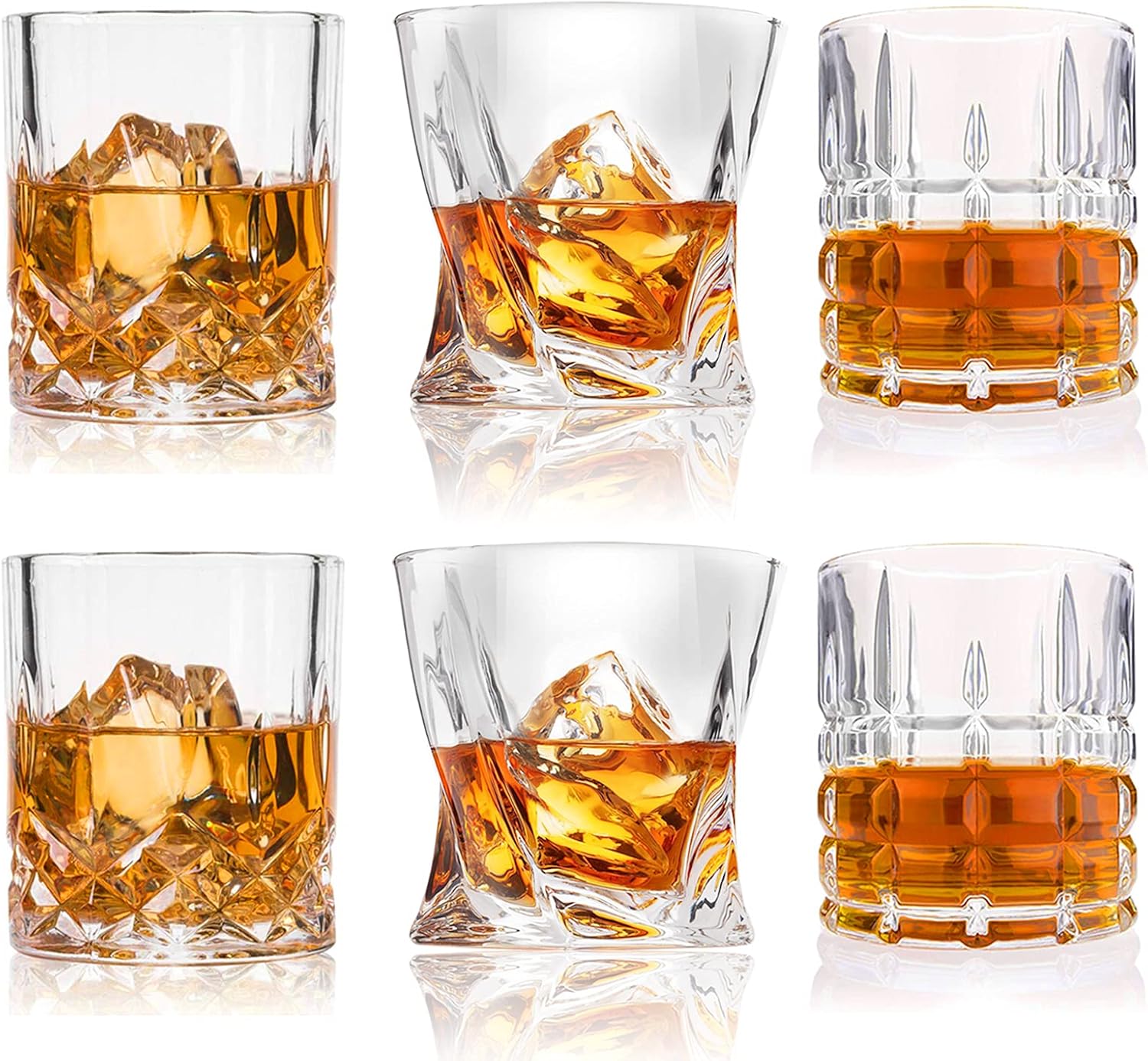 DeeCoo Premium Whiskey Glasses Set - Elevate Your Spirits