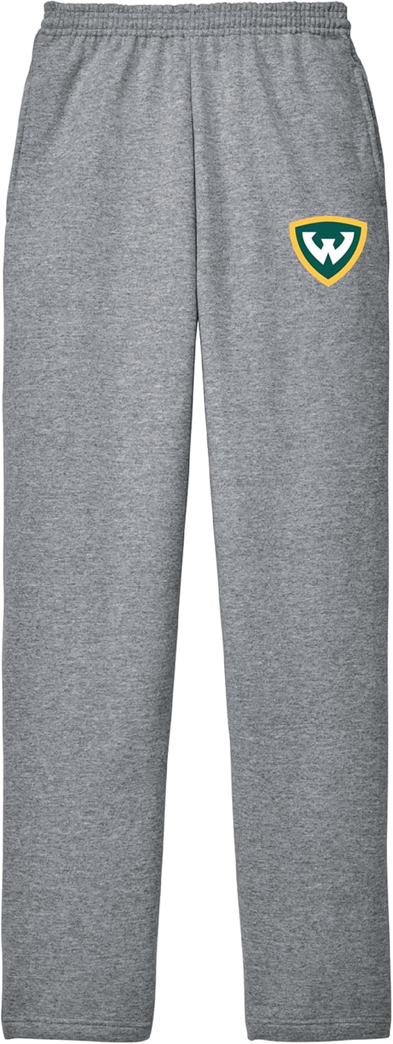 College Fleece Sweatpants for Wayne State University Fans
