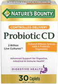 Controlled Delivery Probiotic CD Caplets 30 ea (Pack of 3) - Digestive