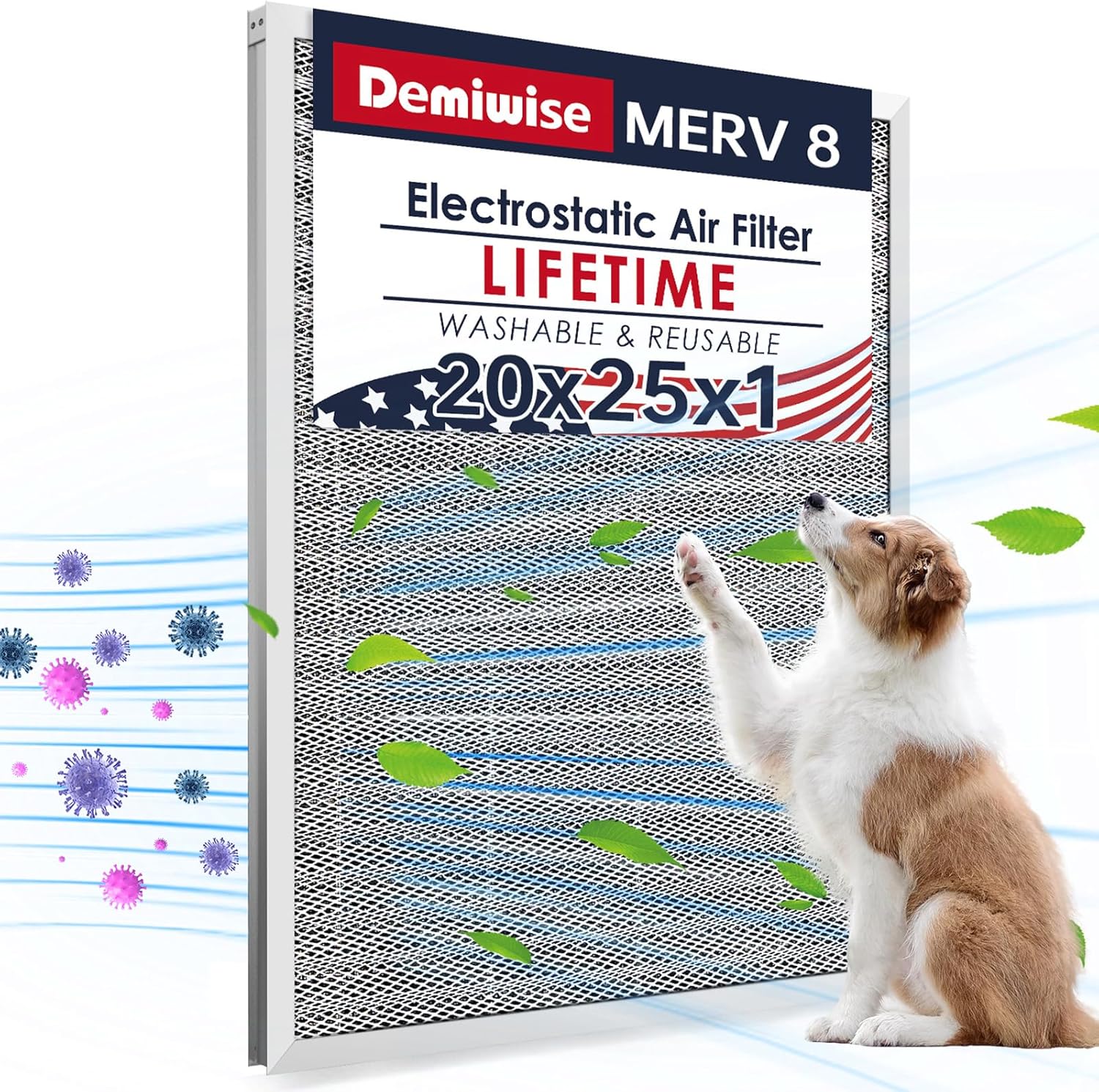 Reusable Washable Aluminum Air Filter for HVAC Systems