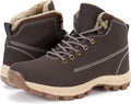 WHITIN Men's Insulated Waterproof Snow Boots for Winter Comfort