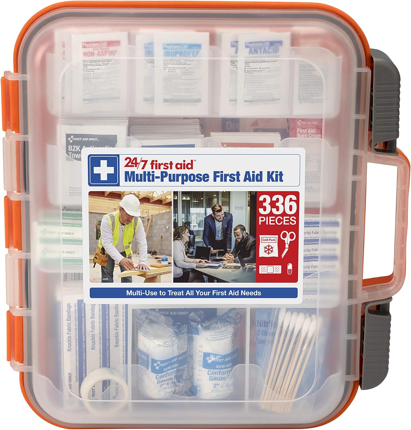 24/7 First Aid OSHA Compliant All-Purpose Emergency Kit