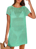Summer Crochet Swim Cover Up for Women by ANRABESS Fashion