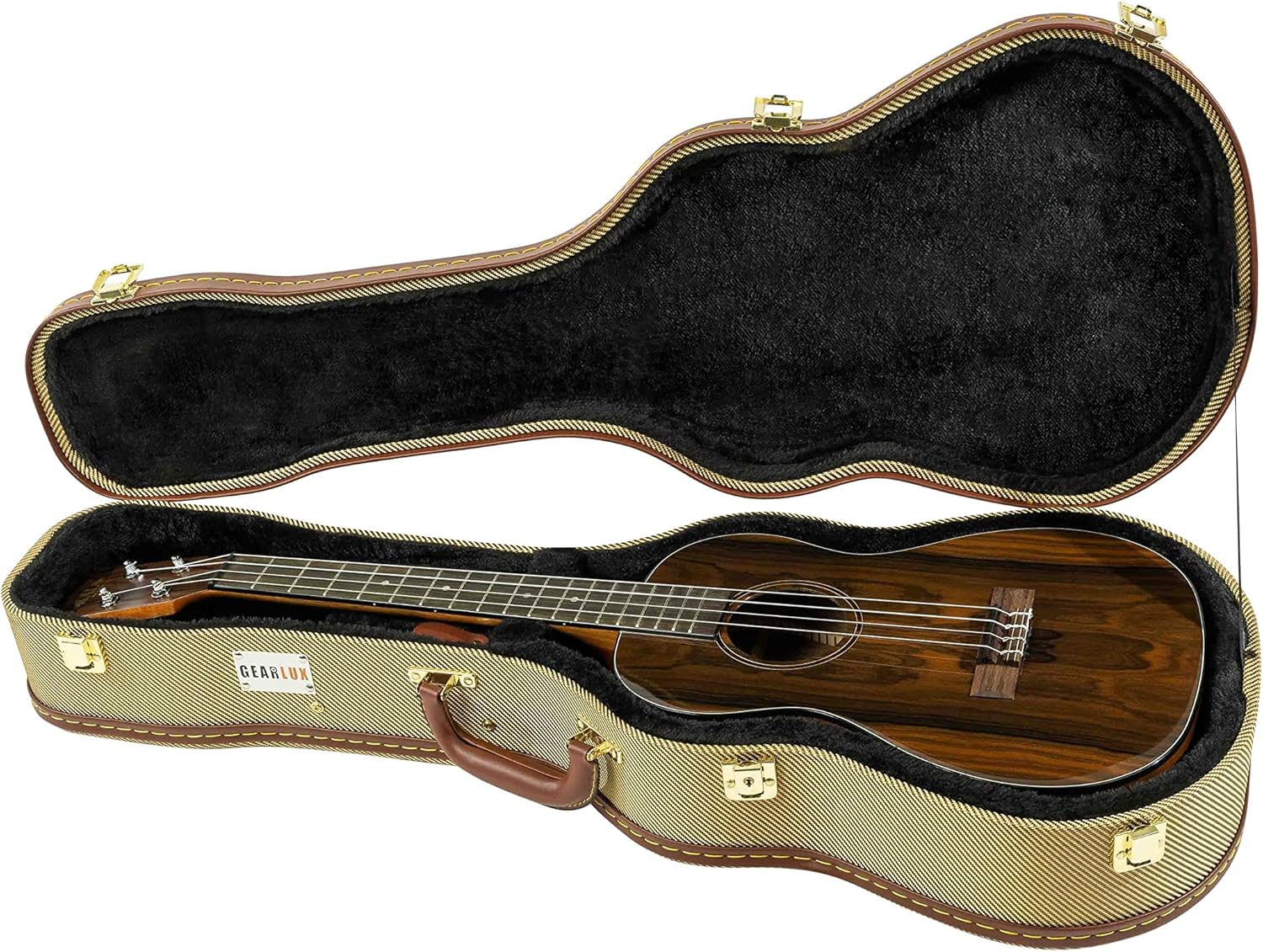Gearlux Polyfoam Soprano Ukulele Case - Perfect Protection
