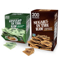 In the Raw Sugar and Stevia Sweetener Bundle - 400 Pack