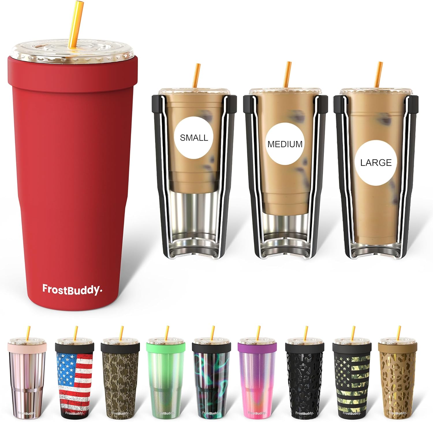 Frost Buddy Togo Buddy 30 oz Stainless Steel Vacuum Insulated Tumbler