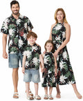 Family Hawaiian Matching Outfits for Women and Men - Lightweight