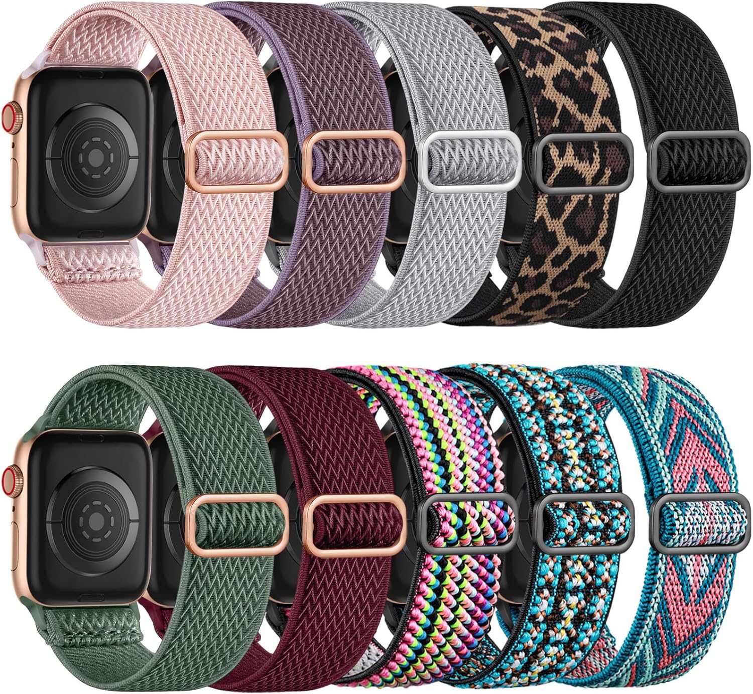 Soft Waterproof Nylon Band for Apple Watch Series - Maledan