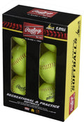 Official League Recreational Fastpitch Softballs 11in - 6 Count