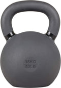 Kettlebell Weight for Home Gym - Solid Matte Powder-Coat