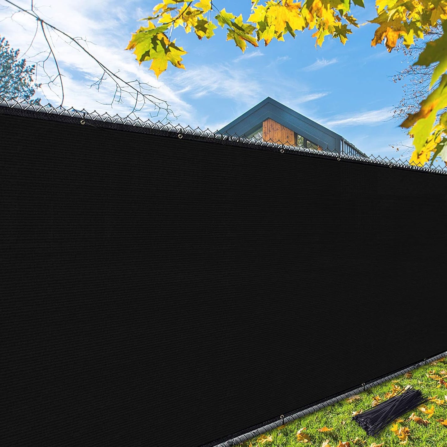 iCover 5x25ft Privacy Screen Fence for Outdoor Spaces and Gardens
