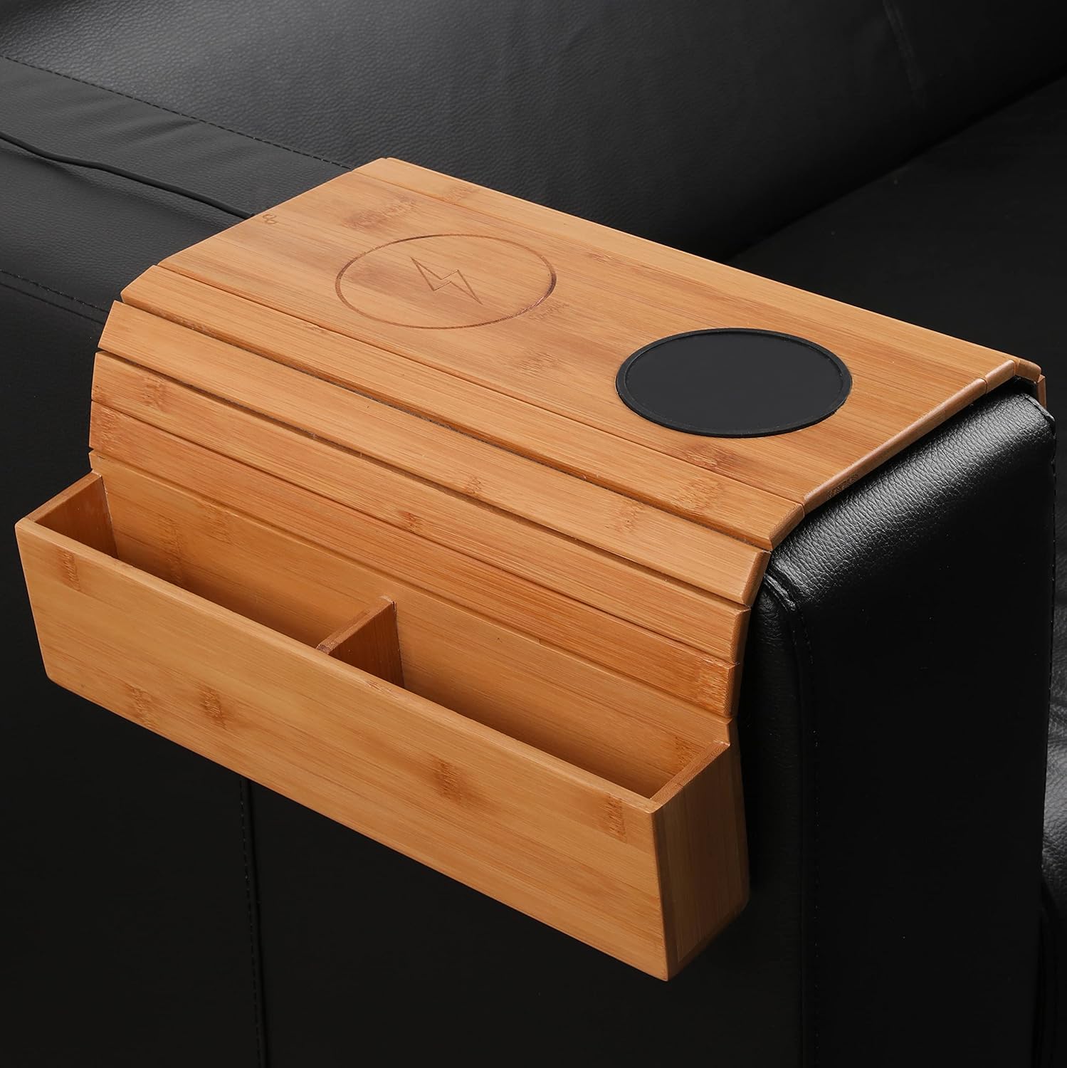 Wireless Charging Sofa Tray - Organize in Style!
