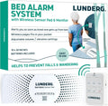 Lunderg Bed Alarm for Elderly Adults - Reliable Fall Prevention