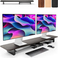 Handmade KIVY Dual Monitor Riser - Organize with Style!