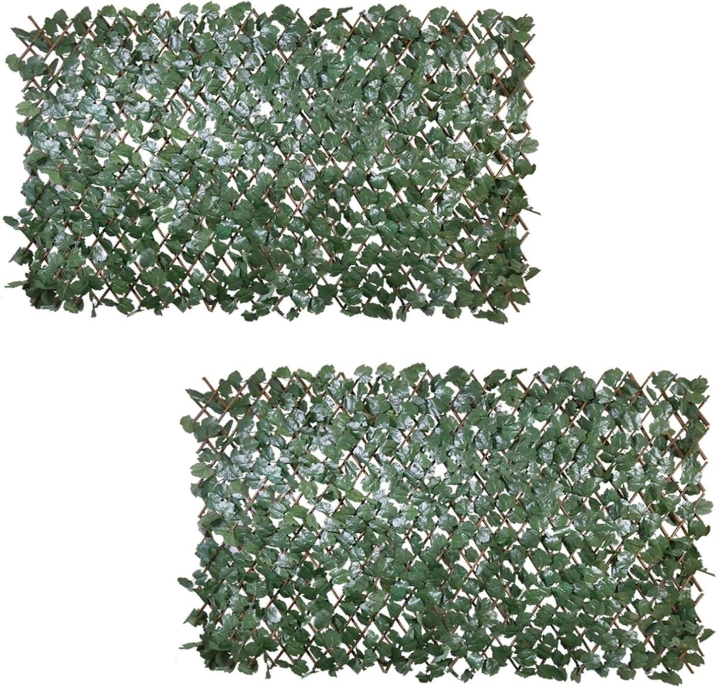 Expandable Ivy Leaf Privacy Fence Screen for Indoor Outdoor Use
