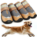 Dog Shoes for Large Dogs Size 4 - All-Weather Paw Protection