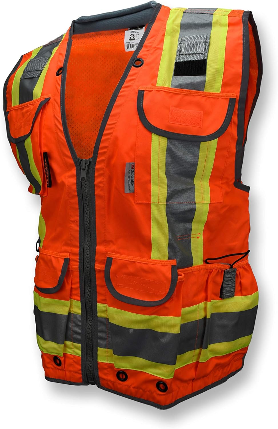 Radians SV55 Heavy Woven Two Tone Engineer Vest for Safety