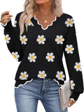 Zeagoo Womens V Neck Sweater 2025 Fall Lightweight Ribbed