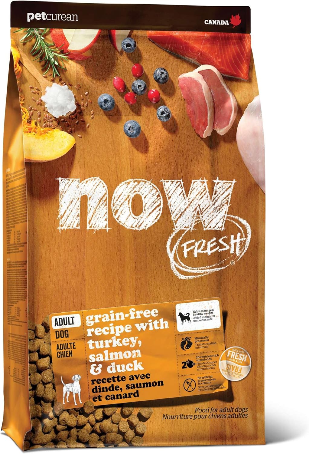 Now Fresh Grain-Free Dry Dog Food with Real Meat and Fish