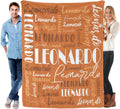 Personalized Name Blanket Flannel Throw 50 x 60 in - Custom Keepsake