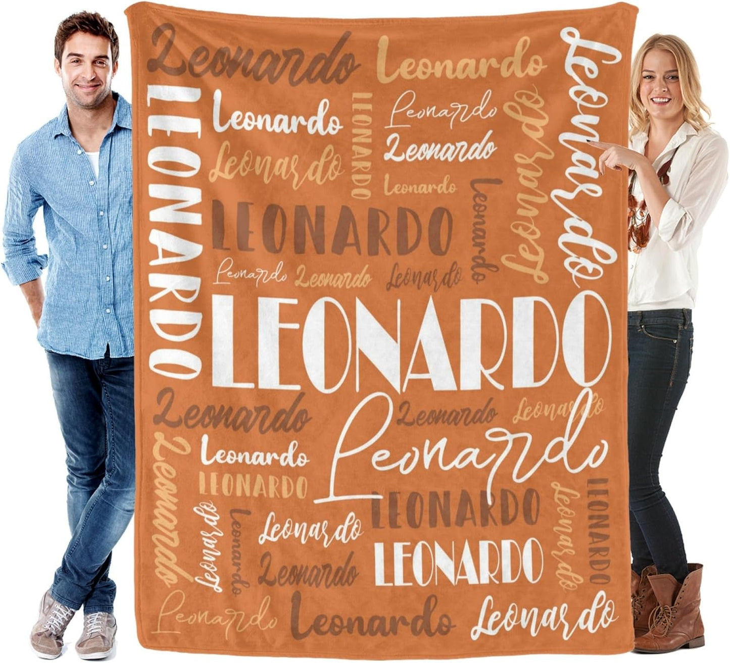 Personalized Blanket for Adults and Kids - Custom Flannel Throw