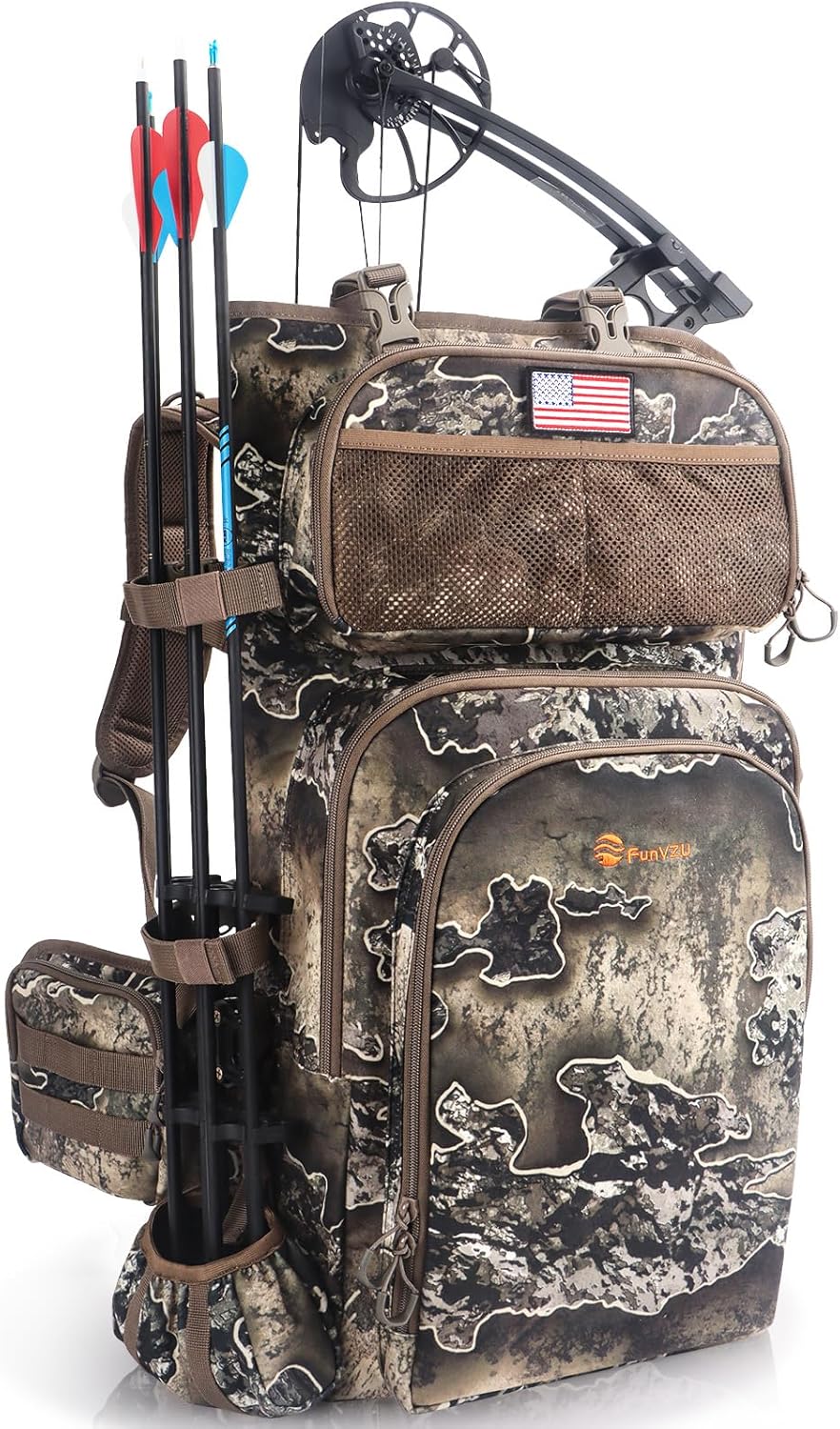 Hunting Backpacks for Men with Bow Holder - Large Capacity