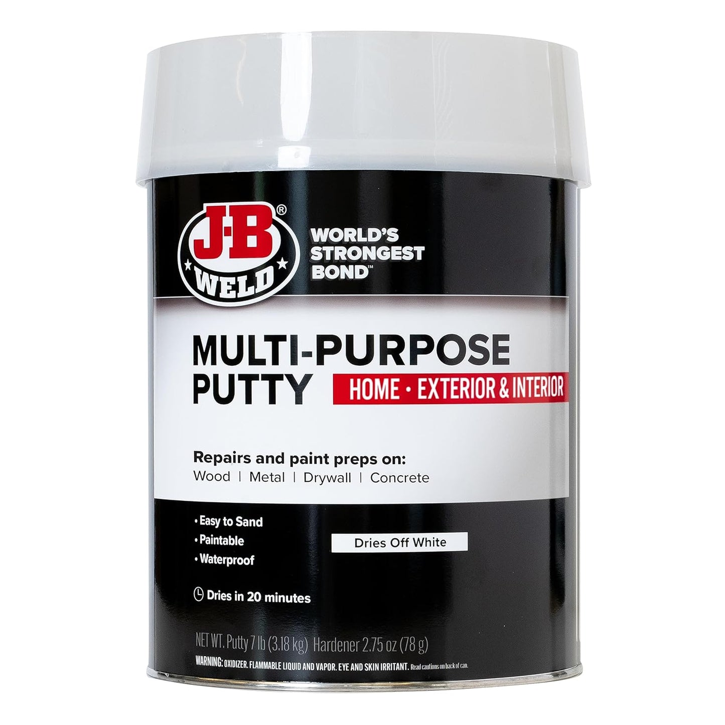 J-B Weld Multi-Purpose Putty for Durable Home Repairs