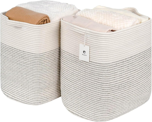 Storage Baskets for Clothes - Decorative Woven Baskets
