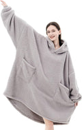Cozy Sherpa Hoodie Blanket: Warmth & Style!