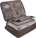 Fireproof Document Box with Lock and Waterproof Design - Portable Safe